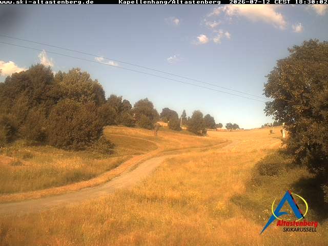 Archived image Webcam Altastenberg "Kapellenhang"