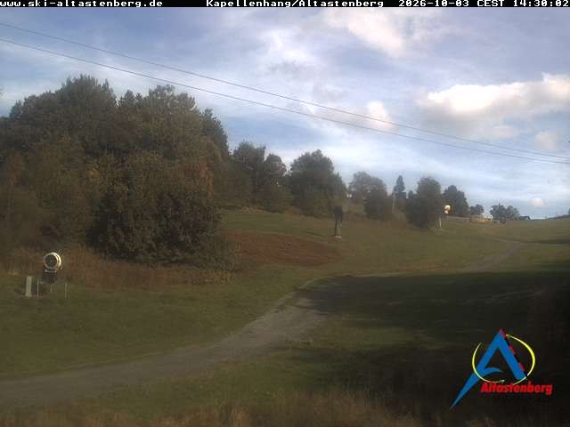 Archived image Webcam Altastenberg "Kapellenhang"