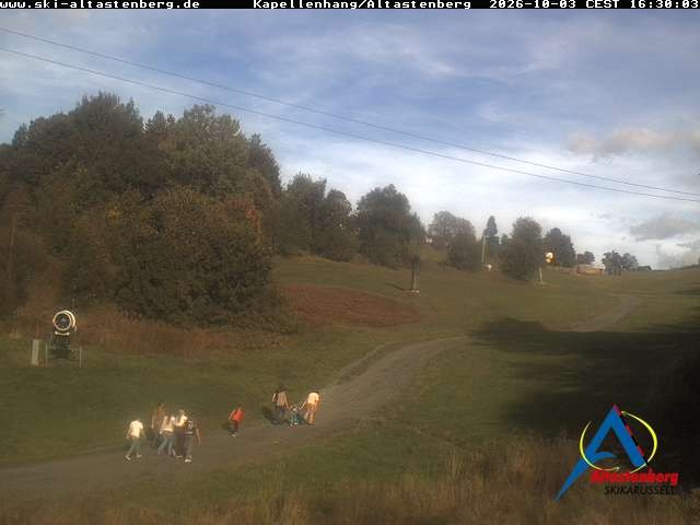 Archived image Webcam Altastenberg "Kapellenhang"