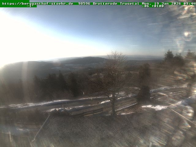Archiv Foto Webcam Brotterode im Thüringer Wald
