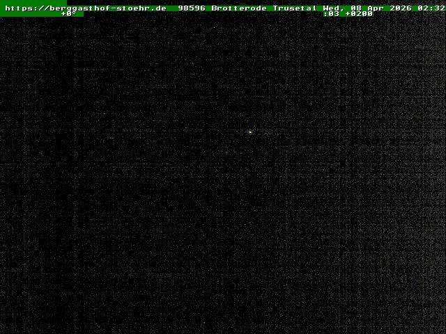 Archiv Foto Webcam Brotterode im Thüringer Wald