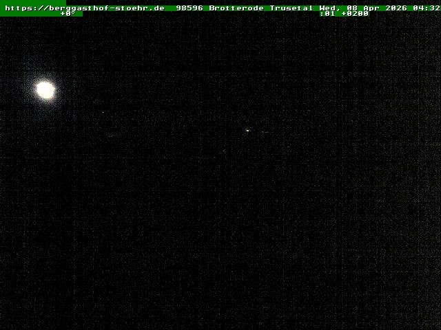 Archiv Foto Webcam Brotterode im Thüringer Wald