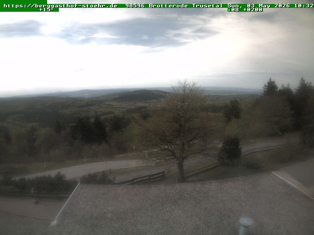 Archiv Foto Webcam Brotterode im Thüringer Wald