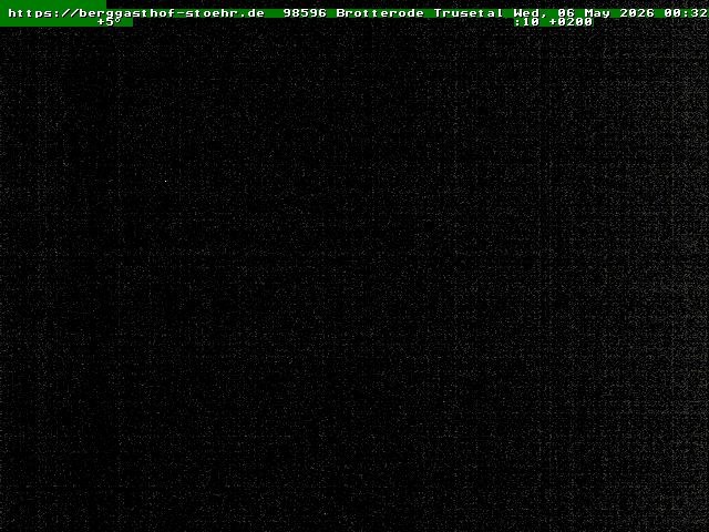 Archiv Foto Webcam Brotterode im Thüringer Wald