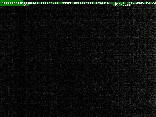 Archiv Foto Webcam Brotterode im Thüringer Wald
