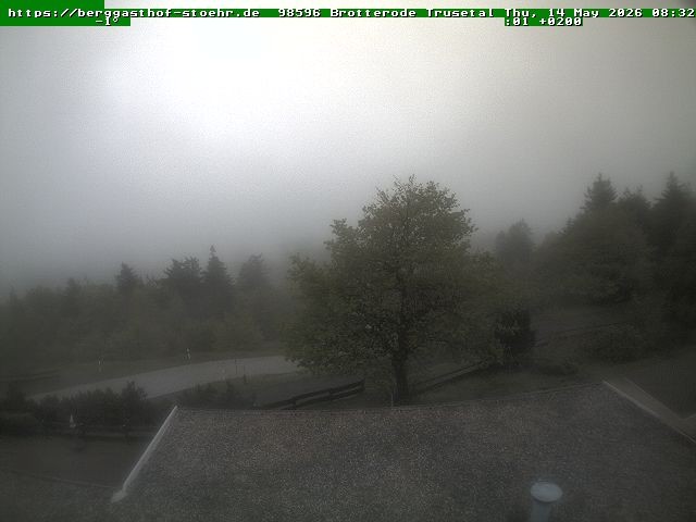 Archiv Foto Webcam Brotterode im Thüringer Wald