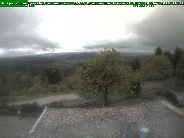 Archiv Foto Webcam Brotterode im Thüringer Wald