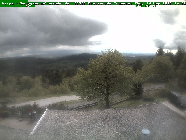 Archiv Foto Webcam Brotterode im Thüringer Wald