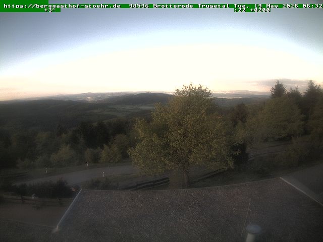 Archiv Foto Webcam Brotterode im Thüringer Wald