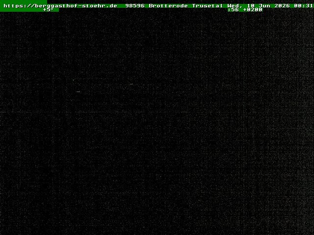Archiv Foto Webcam Brotterode im Thüringer Wald