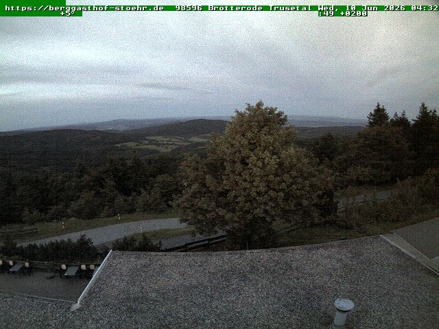 Archiv Foto Webcam Brotterode im Thüringer Wald