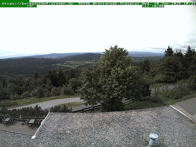 Archiv Foto Webcam Brotterode im Thüringer Wald