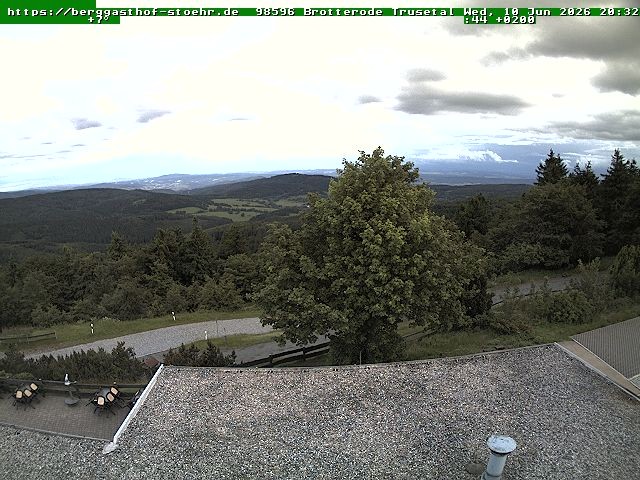 Archiv Foto Webcam Brotterode im Thüringer Wald