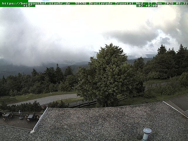 Archiv Foto Webcam Brotterode im Thüringer Wald
