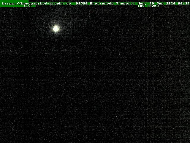 Archiv Foto Webcam Brotterode im Thüringer Wald