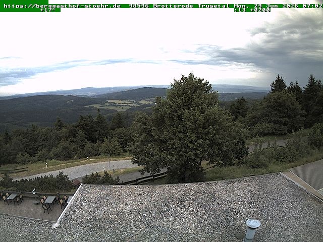 Archiv Foto Webcam Brotterode im Thüringer Wald