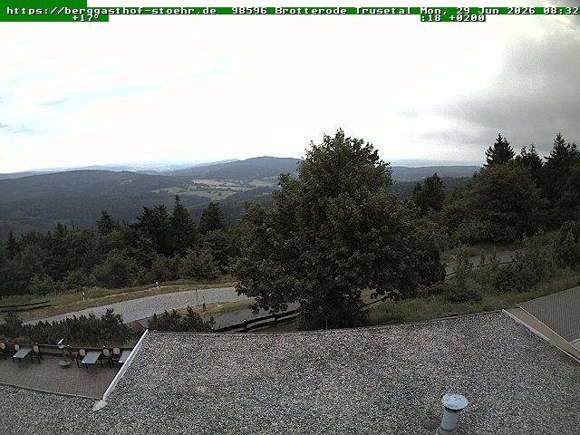 Archiv Foto Webcam Brotterode im Thüringer Wald
