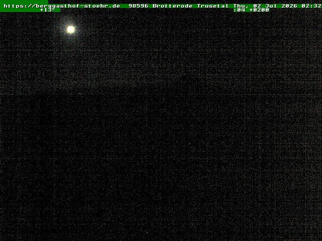 Archiv Foto Webcam Brotterode im Thüringer Wald