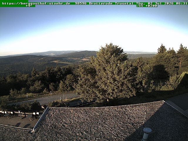 Archiv Foto Webcam Brotterode im Thüringer Wald