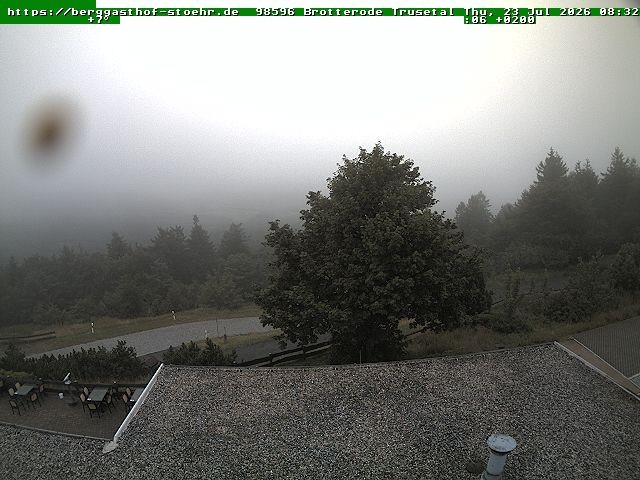 Archiv Foto Webcam Brotterode im Thüringer Wald
