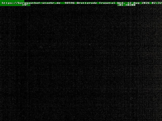 Archiv Foto Webcam Brotterode im Thüringer Wald