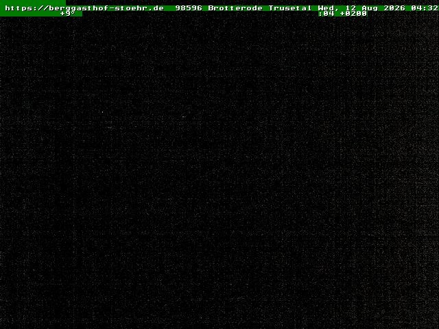 Archiv Foto Webcam Brotterode im Thüringer Wald