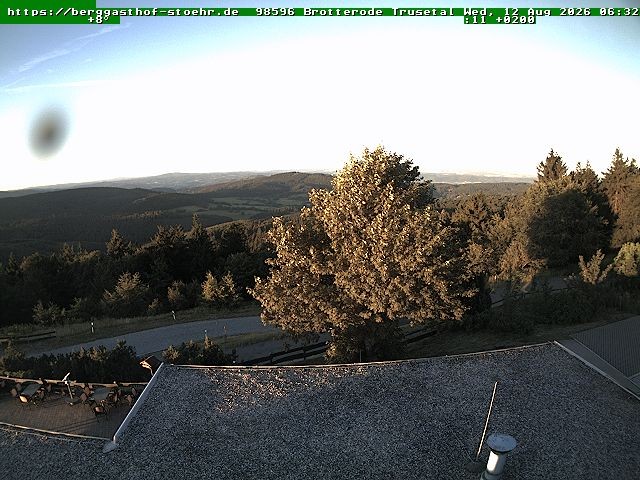 Archiv Foto Webcam Brotterode im Thüringer Wald