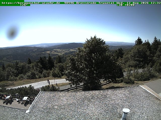 Archiv Foto Webcam Brotterode im Thüringer Wald