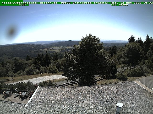 Archiv Foto Webcam Brotterode im Thüringer Wald