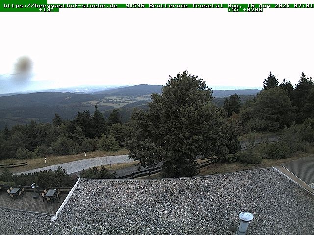 Archiv Foto Webcam Brotterode im Thüringer Wald
