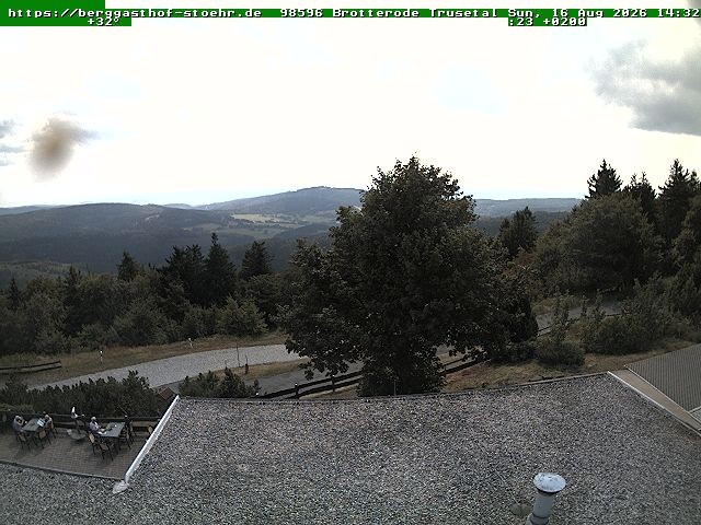 Archiv Foto Webcam Brotterode im Thüringer Wald