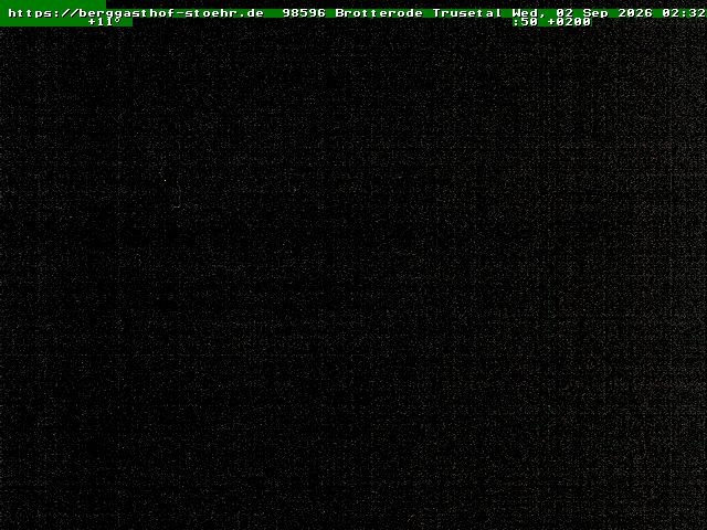 Archiv Foto Webcam Brotterode im Thüringer Wald