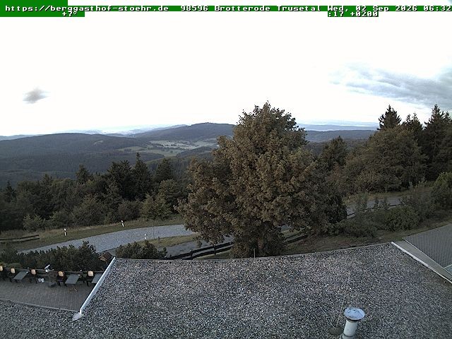 Archiv Foto Webcam Brotterode im Thüringer Wald