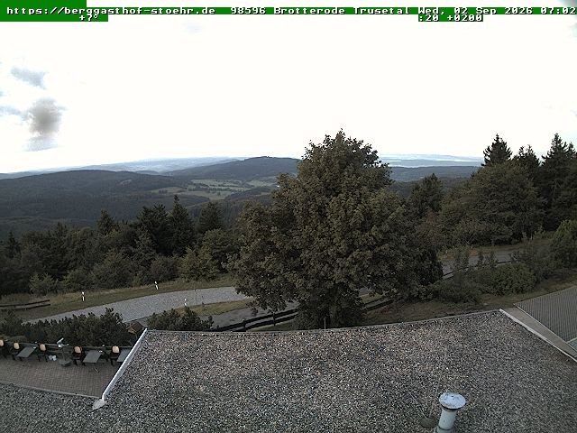 Archiv Foto Webcam Brotterode im Thüringer Wald