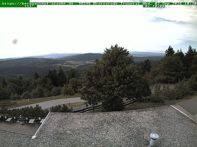 Archiv Foto Webcam Brotterode im Thüringer Wald