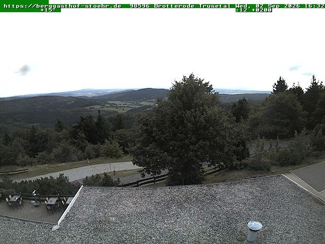 Archiv Foto Webcam Brotterode im Thüringer Wald