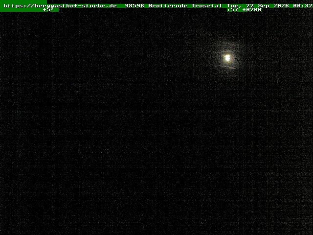 Archiv Foto Webcam Brotterode im Thüringer Wald