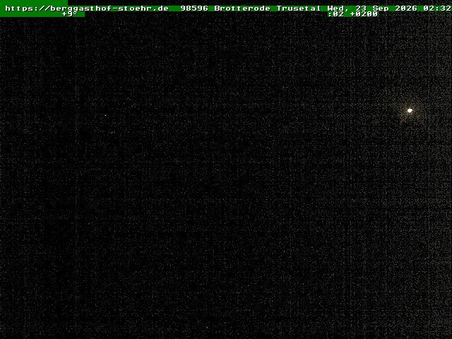 Archiv Foto Webcam Brotterode im Thüringer Wald