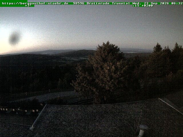 Archiv Foto Webcam Brotterode im Thüringer Wald