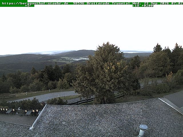 Archiv Foto Webcam Brotterode im Thüringer Wald