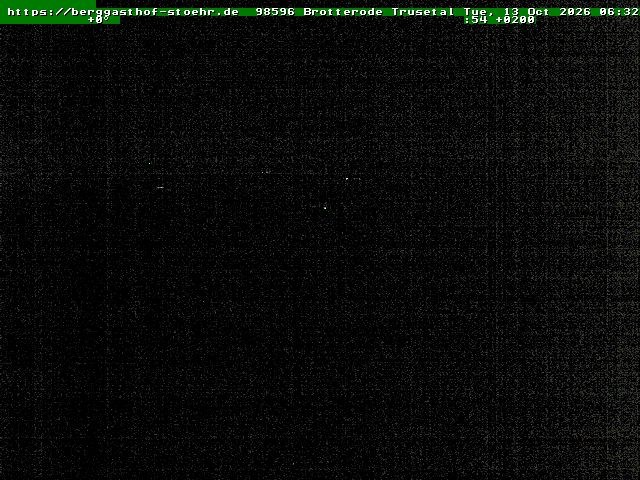 Archiv Foto Webcam Brotterode im Thüringer Wald