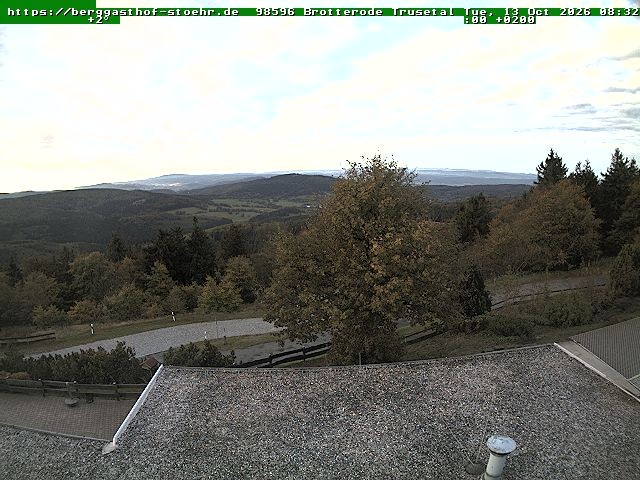 Archiv Foto Webcam Brotterode im Thüringer Wald