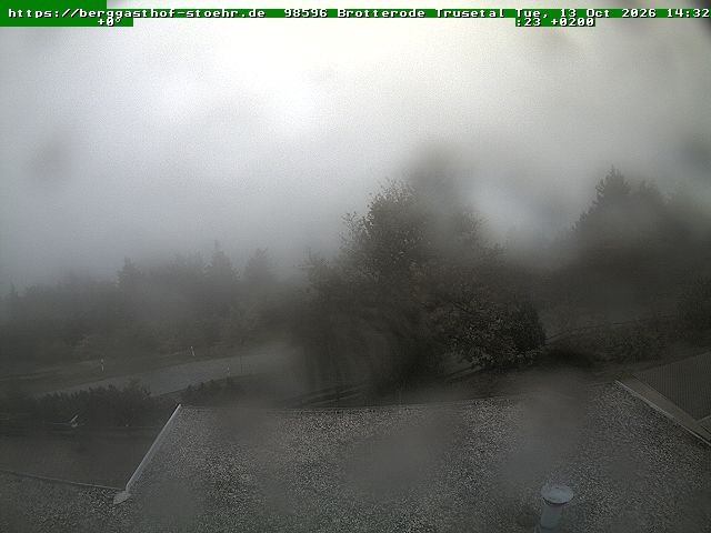 Archiv Foto Webcam Brotterode im Thüringer Wald