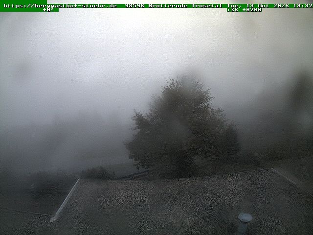 Archiv Foto Webcam Brotterode im Thüringer Wald