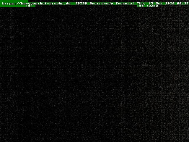 Archiv Foto Webcam Brotterode im Thüringer Wald
