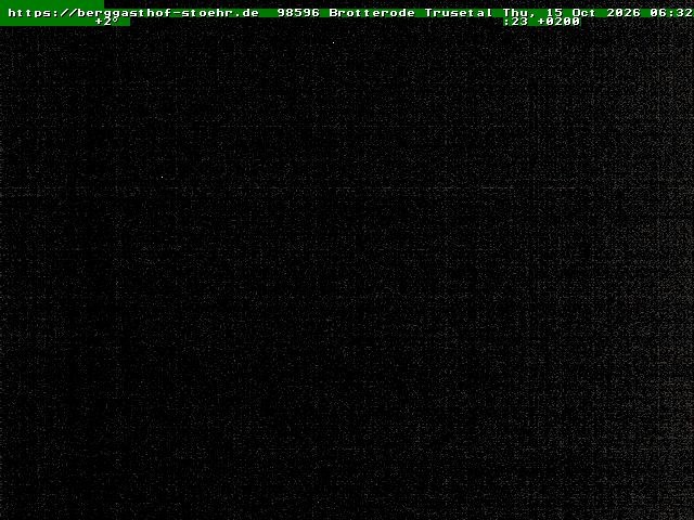 Archiv Foto Webcam Brotterode im Thüringer Wald