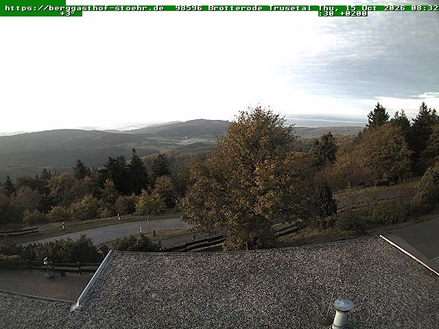Archiv Foto Webcam Brotterode im Thüringer Wald