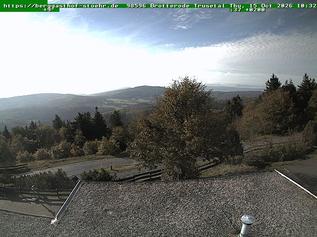 Archiv Foto Webcam Brotterode im Thüringer Wald