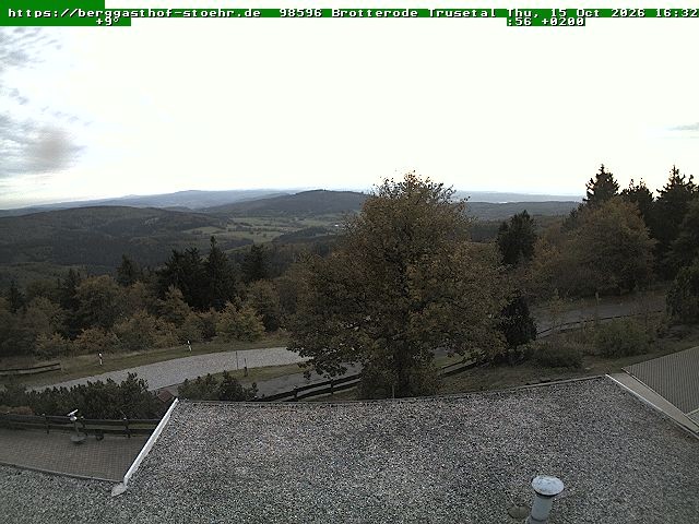 Archiv Foto Webcam Brotterode im Thüringer Wald