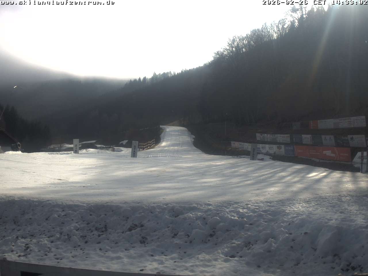 Archived image Webcam Schmallenberg: Cross country center "Rothaar Arena"